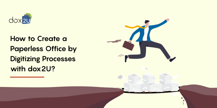 How to Create a Paperless Office by Digitizing - dox2U